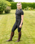 Motion Full Seat Riding Leggings (Black)