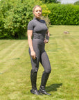 Motion Full Seat Riding Leggings (Charcoal)