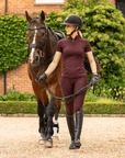 Motion Full Seat Riding Leggings (Wine)